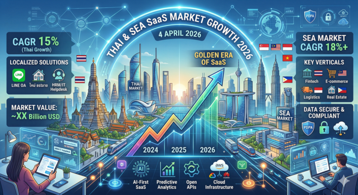 ตลาด SaaS ในไทยและ SEA ปี 2026